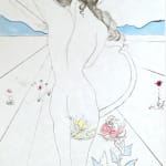 Salvador Dali, Woman in the Waves