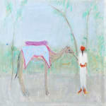 Ann Shrager, Man with Two Goats (London Gallery)
