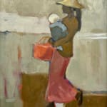 Clare Granger, Feeding the Hens (Hungerford Gallery)