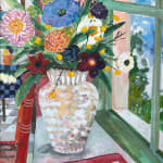 Lottie Cole, Vase at Window Paul (Hungerford Gallery)