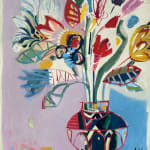Anna Hymas, Flowers in a Vase (London Gallery)
