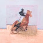 Antoine de La Boulaye, Horse in Red II (London Gallery)
