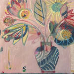 Anna Hymas, Flowers in a Vase (London Gallery)