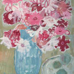 Bridget Lansley, Green, Green Fields (Hungerford Gallery)