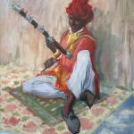 Lucy Powell, The Handsome Shepherd (Hungerford Gallery)