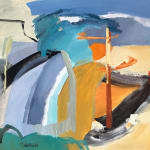 Liz Neild, Landscape Plotted and Pieced