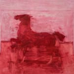 Antoine de La Boulaye, Horse in Red II (London Gallery)