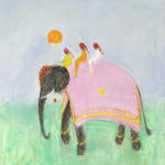 Ann Shrager, Boy with Zebra