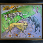 Lucy Dickens, Lurchers on Primrose Hill