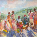 Lucy Powell, Peponi’s Beach (London Gallery)