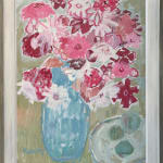 Bridget Lansley, Green, Green Fields (Hungerford Gallery)