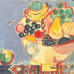 Anna Hymas, Flowers in a Vase (London Gallery)