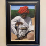 Mark Clark, Holy Man, Samode, Rajasthan (London Gallery)
