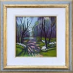 Sue Campion, Tall Trees and Pink House Winter