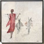 Christine Seifert, Two Maasai Herding