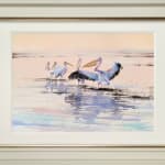 Julia Cassels, Pelicans at Dawn (London Gallery)