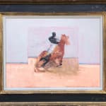 Antoine de La Boulaye, Horse in Red II (London Gallery)
