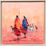 Julia Cassels, Maasai Ladies (Hungerford Gallery)