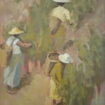 Clare Granger, Feeding the Hens (Hungerford Gallery)