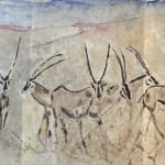 Christine Seifert, Three Camels (Mounted) (Hungerford Gallery)