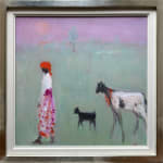 Ann Shrager, Boy with Zebra