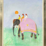 Ann Shrager, Boy with Zebra