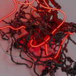 Judy Pfaff, Yellow River, 2025