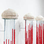 Sara Siestreem (Hanis Coos), they would prefer to be a cloud, fastened to the rock, 2013-22