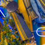 Judy Pfaff, Yellow River, 2025