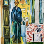 David Risley, Edvard Munch - Between the Clock and the Bed, 2020
