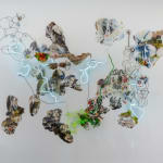 Judy Pfaff, Yellow River, 2025