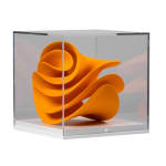 Merete Rasmussen, Orange Fold, 2024