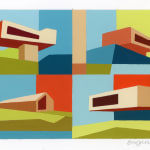 Andy Burgess, The Gwathmey House (designed by Charles Gwathmey, Amagansett, 1965) , 2012