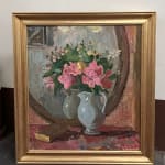Tuëma Pattie, Vase with Roses, 2017