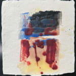 Lynda Benglis. Wax on handmade paper.