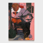 Sahara Longe, Green and Purple Nude, 2025