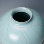 SUZUKI Sansei 鈴木三成, Celadon jar, 2003