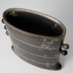 Morino Taimei 森野泰明, Indigo Blue Flower Vase