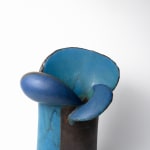 Yanagihara Mutsuo 柳原睦夫, Flower vase with cloud designs 雲ノ絵花瓶 , 1976