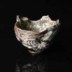 Shingu Sayaka 新宮さやか, No.36 "Calyx" tea bowl 萼容 碗, 2024