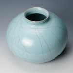 SUZUKI Sansei 鈴木三成, Celadon Jar 青瓷 壷