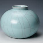 SUZUKI Sansei 鈴木三成, Celadon jar, 2003