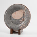Yanagihara Mutsuo 柳原睦夫, Yellow Oribe Tea Bowl 黄織部茶碗, 1989