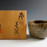 Kawamoto Goro 河本五郎, Ash Glazed Teabowl 灰釉茶碗