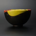 Yanagihara Mutsuo 柳原睦夫, Flower vase with cloud designs 雲ノ絵花瓶 , 1976