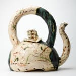 Suzuki Goro 鈴木五郎, Yashichida tea pot 弥七田土瓶