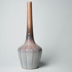 Miyanohara Ken 宮之原 謙, Tall Jar with Red Tenmoku Glaze 天目朱釉 壺, 1968