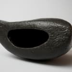 Kumakura Junkichi 熊倉順吉, Black Glazed Jar 黒釉壺, 1970's