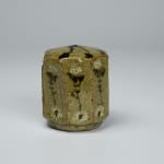 SUWA Sozan Ⅲ 三代 諏訪 蘇山, Incense Container with Mouse青瓷干支子 香盒