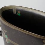 Morino Taimei 森野泰明, Indigo Blue Flower Vase